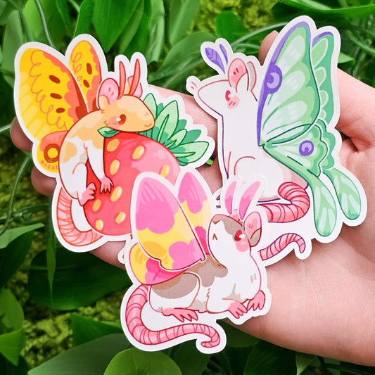 Mothrat Stickers