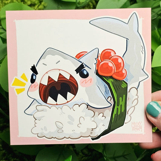 Shark Sushi Mini Prints
