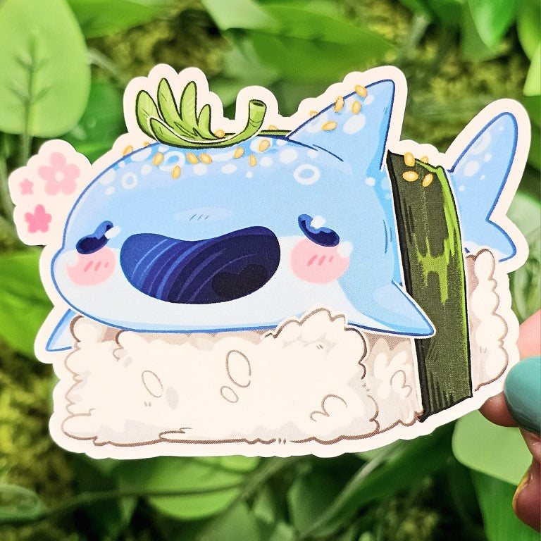 Shark Sushi Stickers