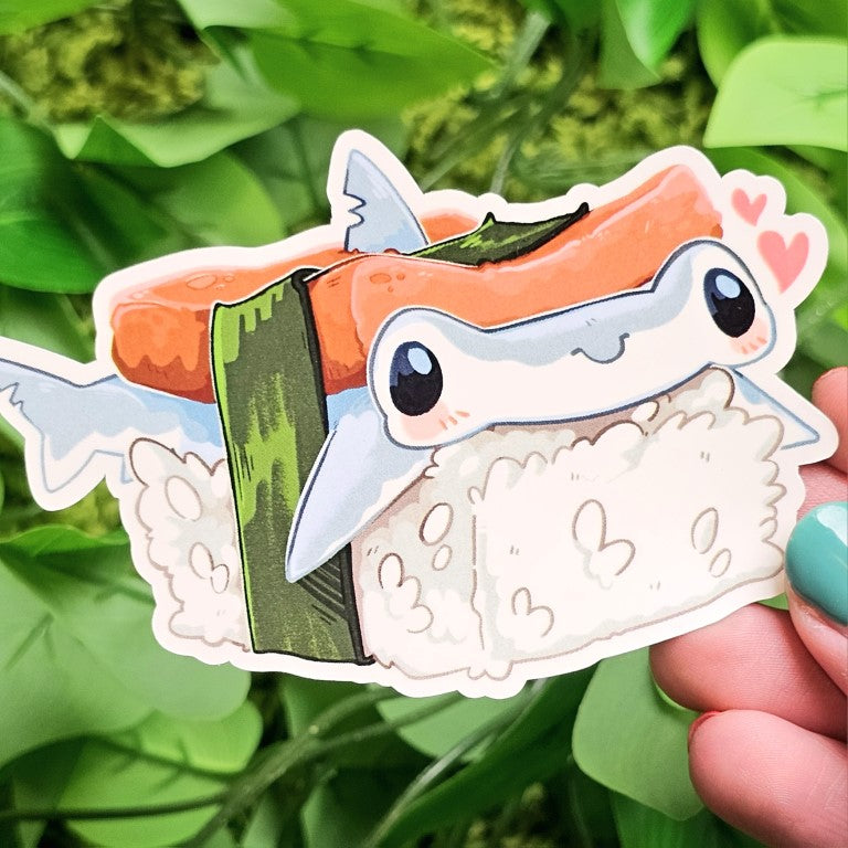Shark Sushi Stickers