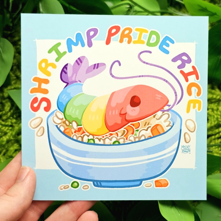 Shrimp Pride Rice Prints