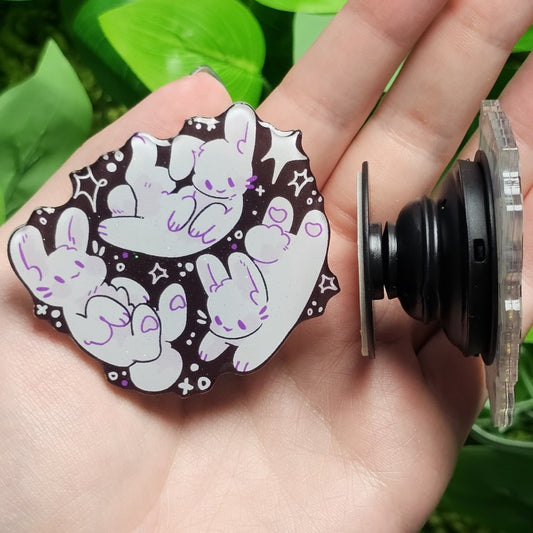 Space Bun Bun Phone Grip