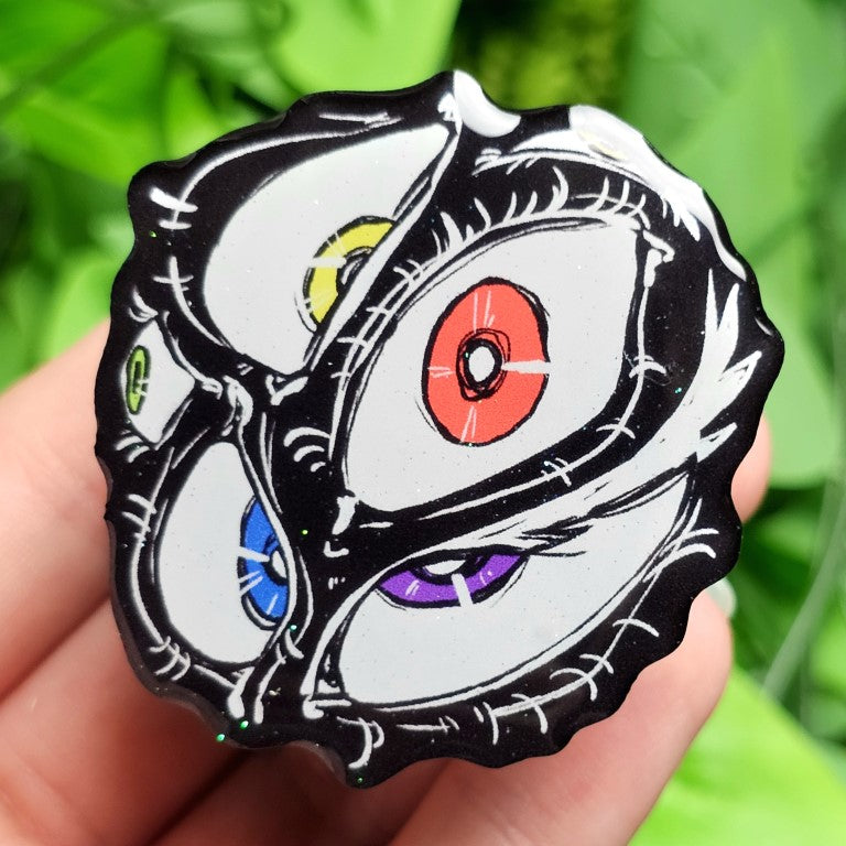 Rainbow Eyes Phone Grip