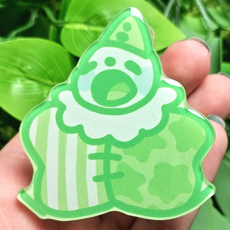 Lil Green Clown Phone Grip
