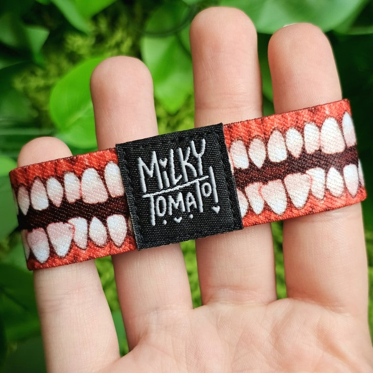 Creepy Teeth Bracelet!