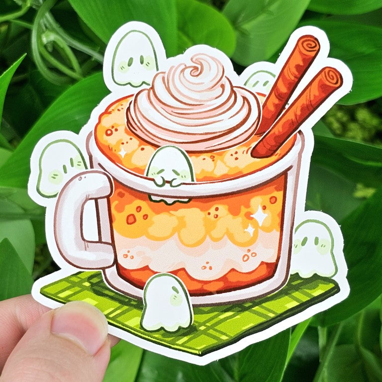 Ghost Dessert Stickers!