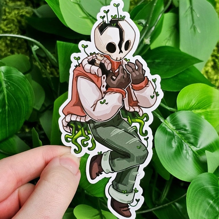 Plant Skeleton Stickers!