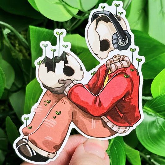 Plant Skeleton Stickers!
