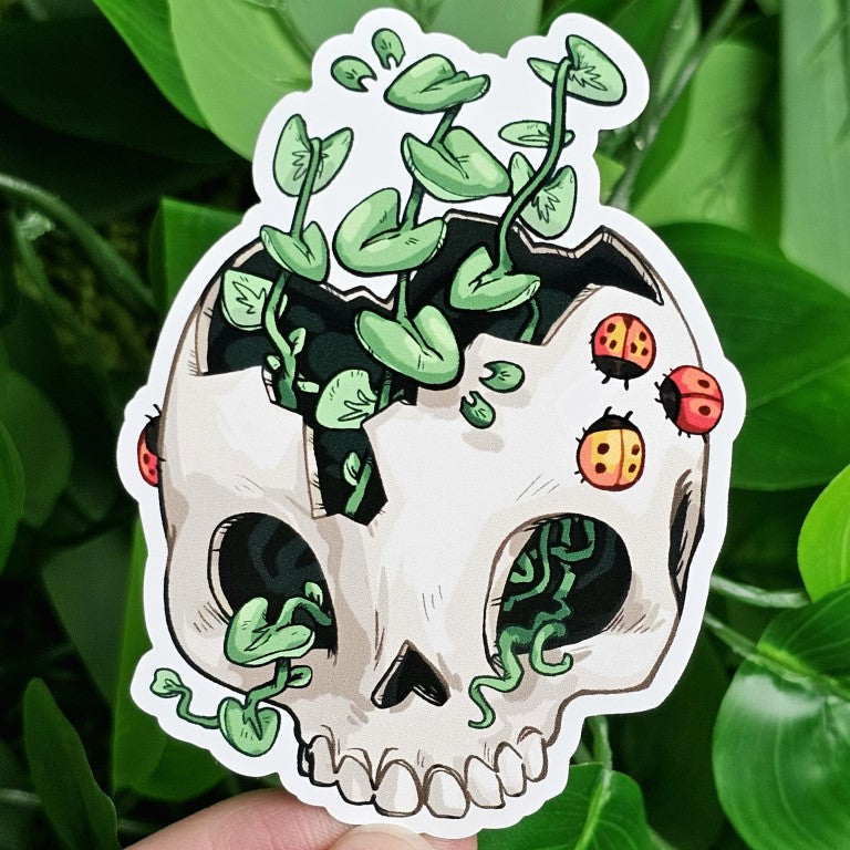 Plant Skeleton Stickers!