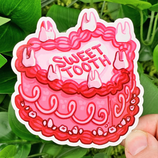 Teeth Cake Stickers!