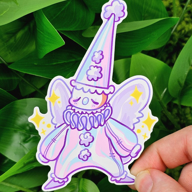 Cute Clown Fairy Stickers!