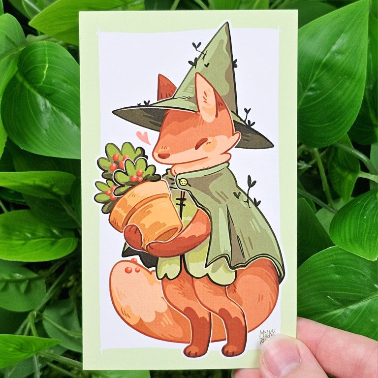 Cute Witch Animal Mini Prints!