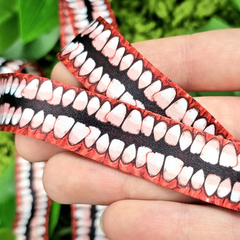 Creepy Teeth Lanyard!
