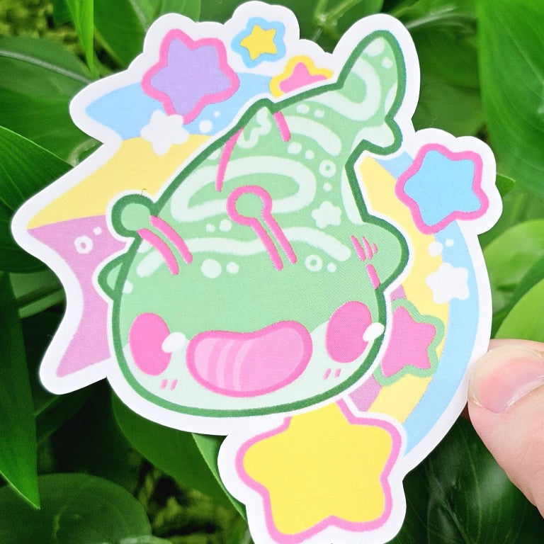 Alien Shark Stickers!
