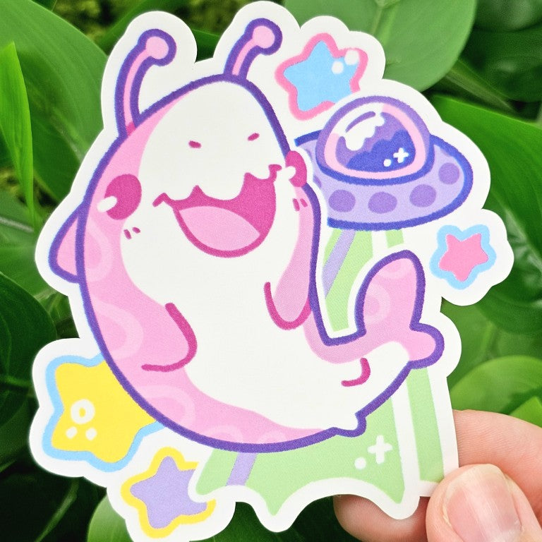 Alien Shark Stickers!