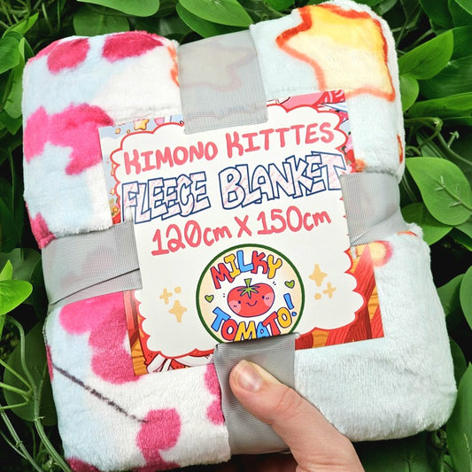 Kimono Kitties Blanket!