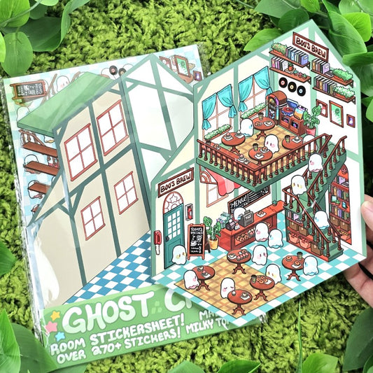 Ghost Cafe Room Sticker Sheet!