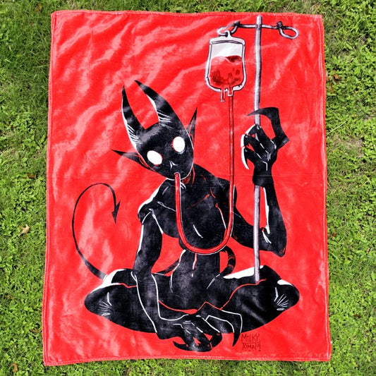 Blood Bag Demon Blanket!