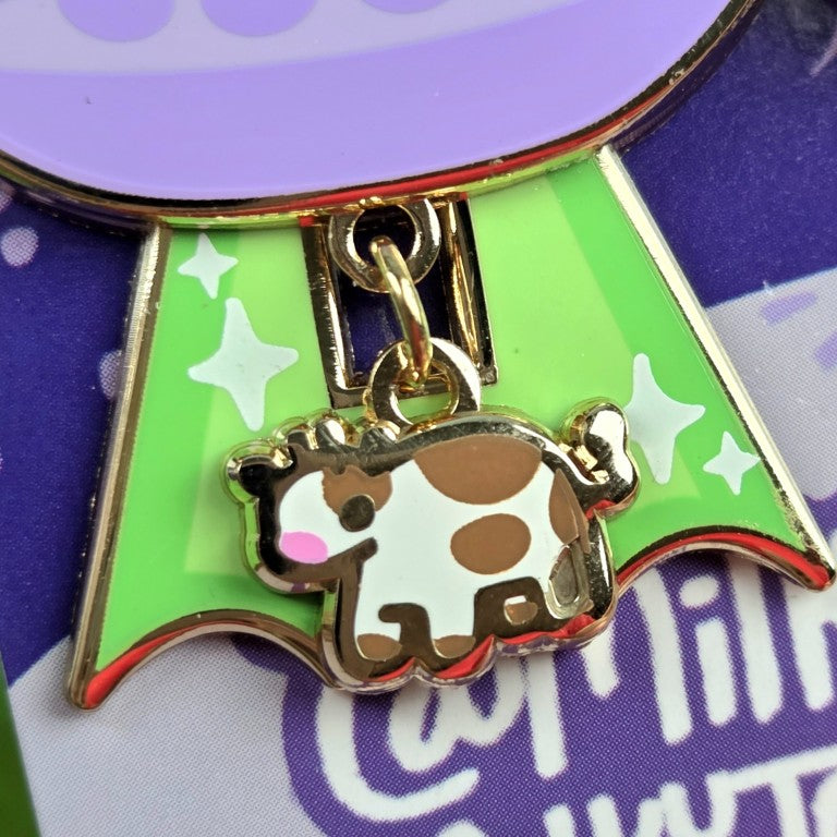 Alien Dangle Earrings Purple!