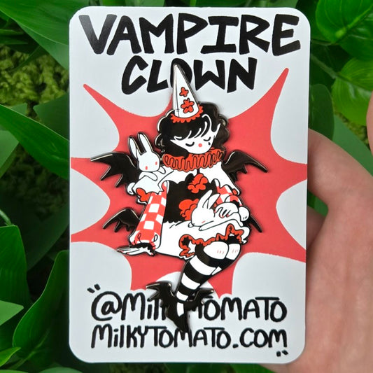 Large Vampire Enamel Pin!