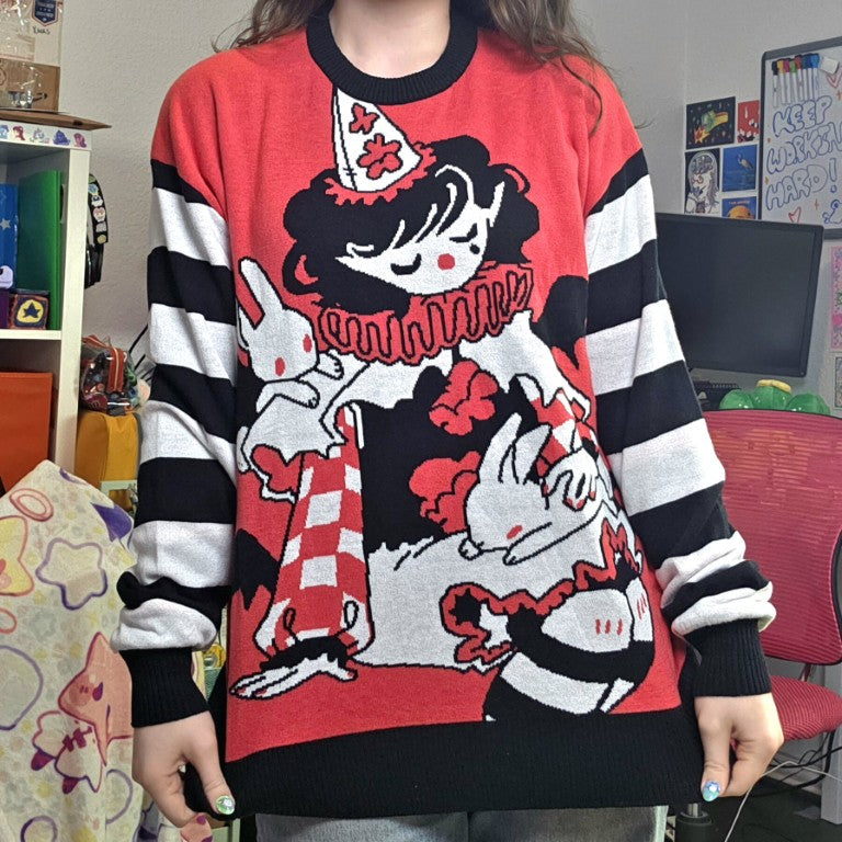 Vampire Clown Sweater PREORDER