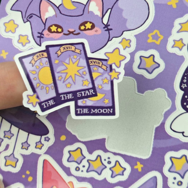 Cat Witch Collab Sticker Sheets!