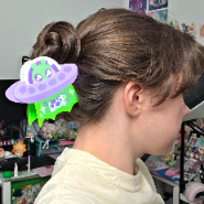 Alien Hair Clips!
