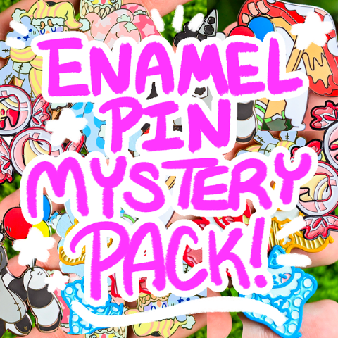 Mystery Enamel Pin Packs!