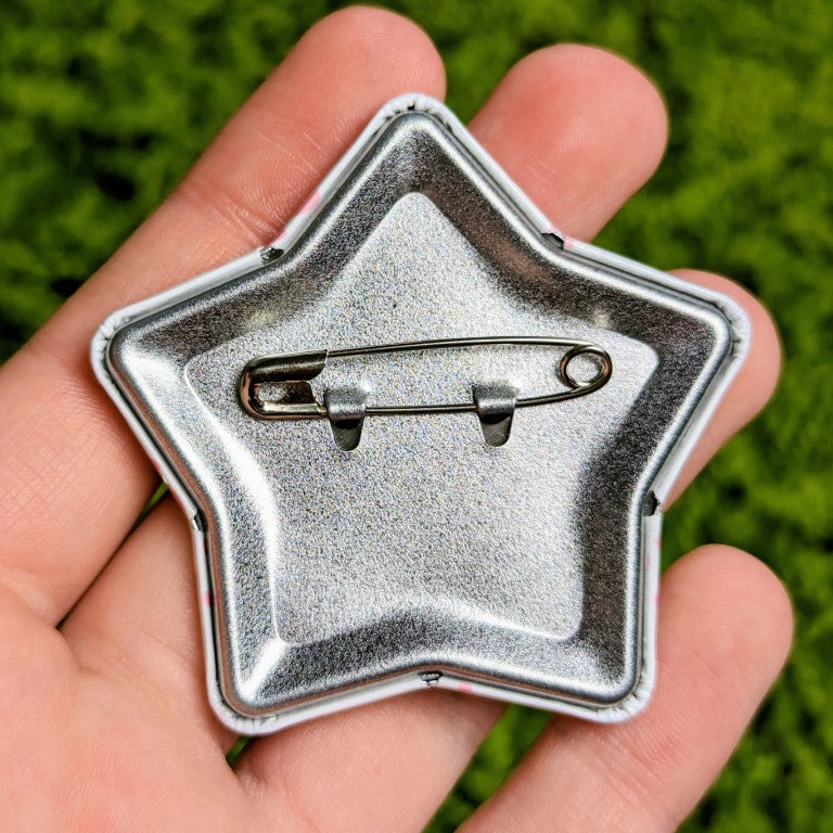 Certified Clown Star Button