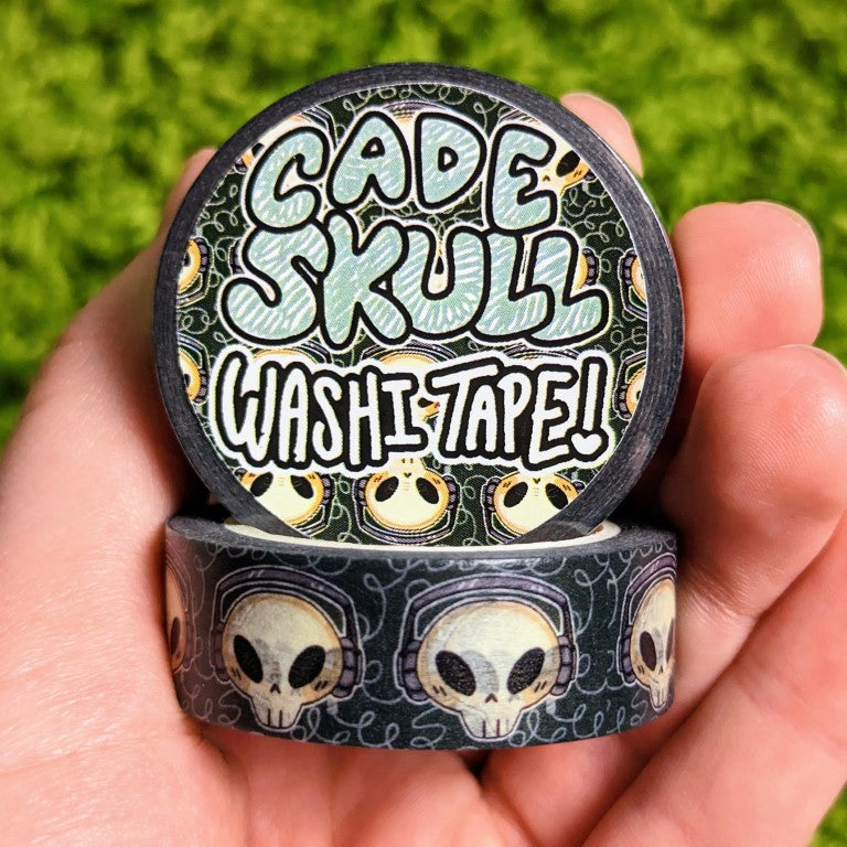 Cade Skull Washi Tape