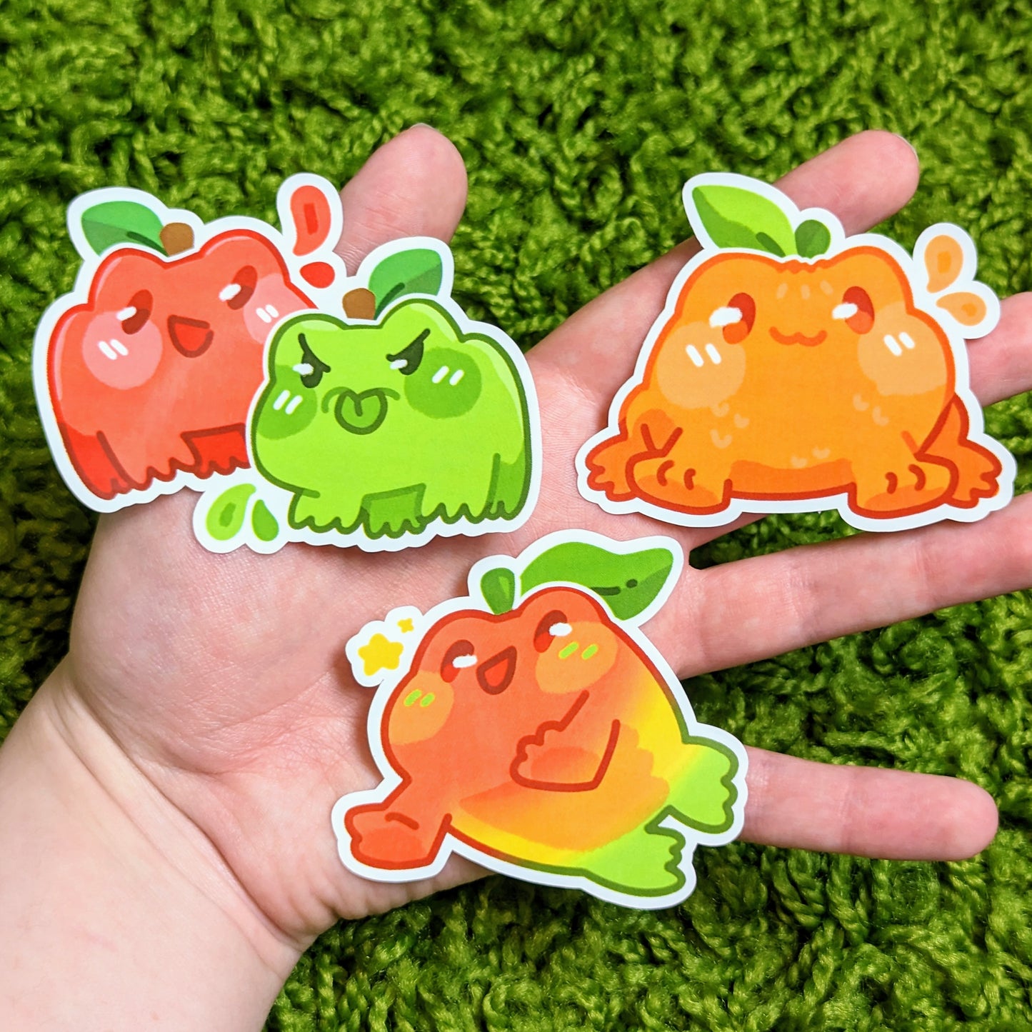Fruit Frog Stickers Blind Bag Series 2