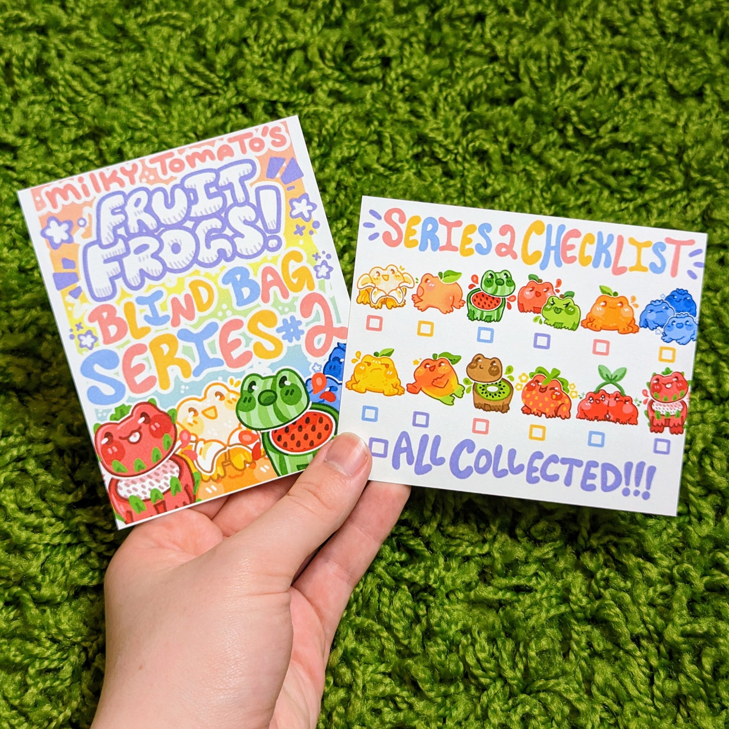 Fruit Frog Stickers Blind Bag Series 2