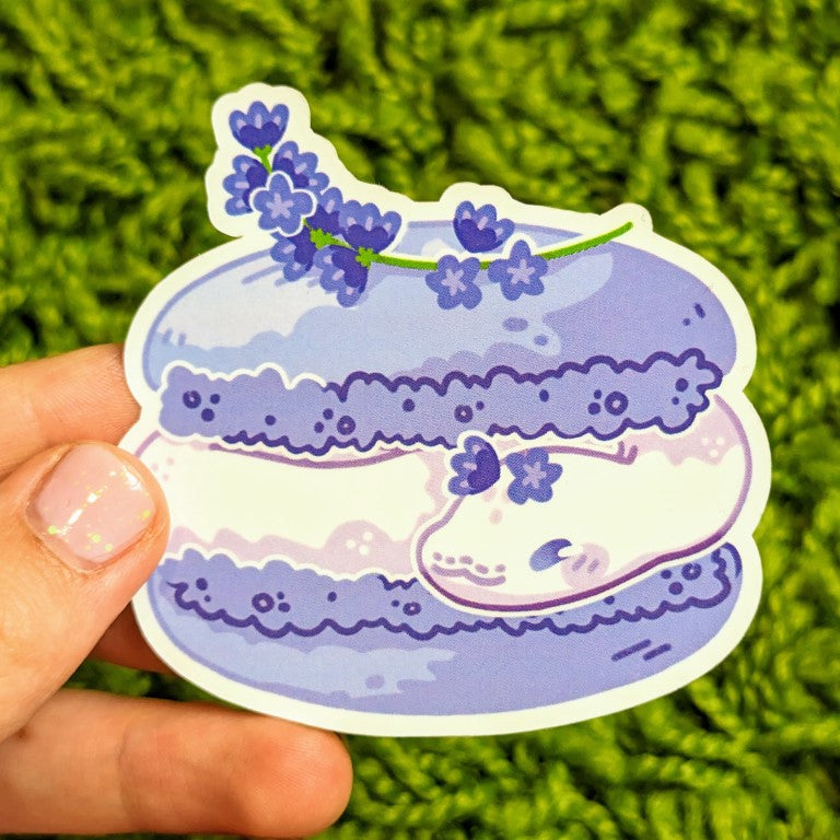 Snake Snacks Macarons Sticker Set