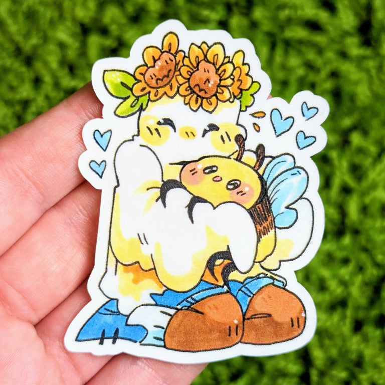 Sunflower Ollie Ghost Stickers