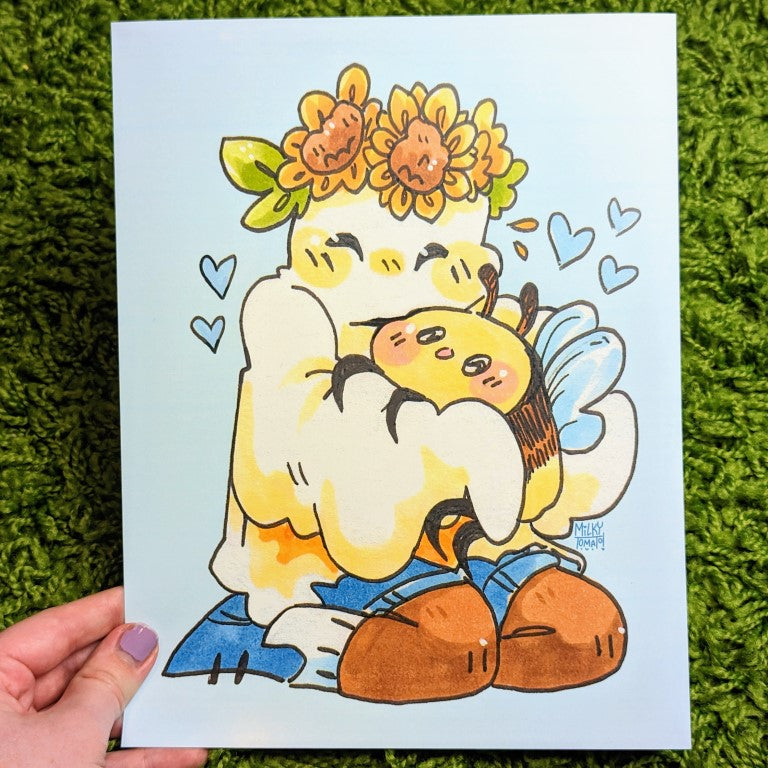 Sunflower Ollie Ghost Prints