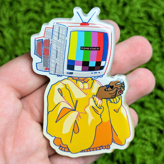 TV Head Magnet