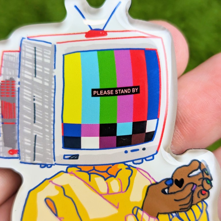 TV Head Magnet