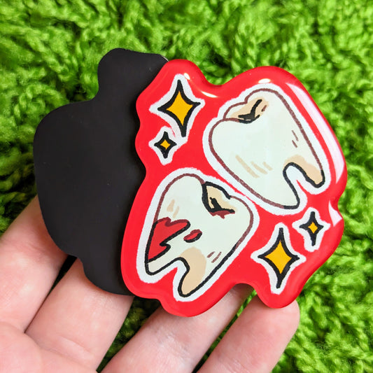 Bloody Teeth Magnet