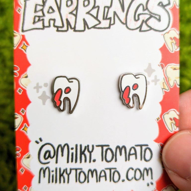 Teeth Earrings