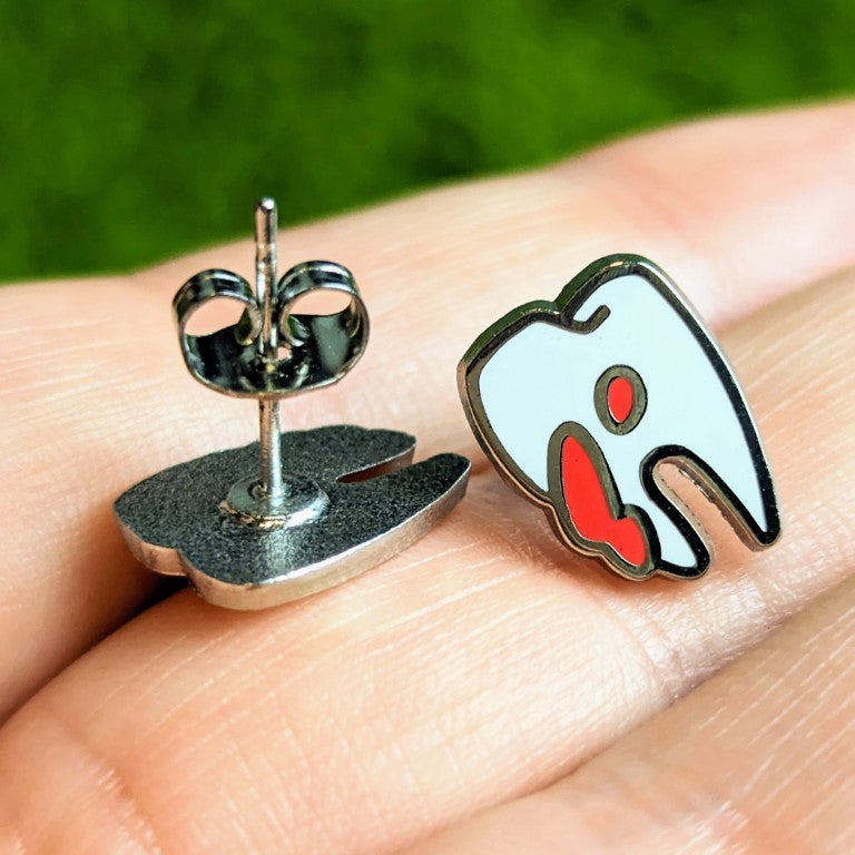 Teeth Earrings