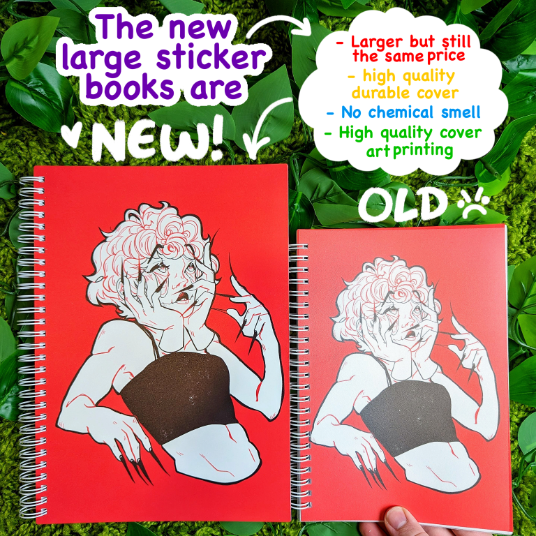 Eepy Large Reusable Sticker Book