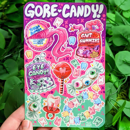 Gore Candy Sticker Sheet