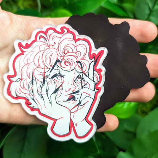 Droopy Eye Girl Magnet