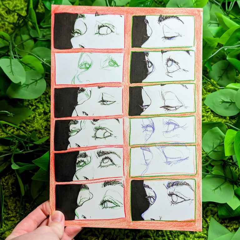 Wandering Eyes - 8.5x11 Prints