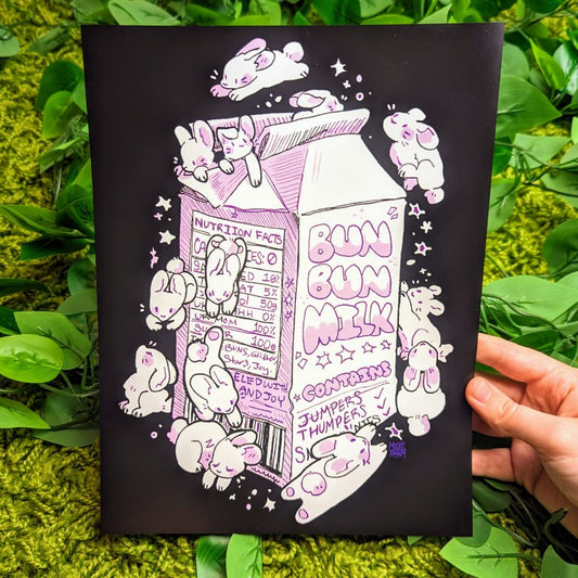 Bunny Milk - 8x10.5 Print