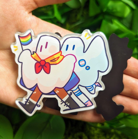 Pride Parade Ghost Magnet