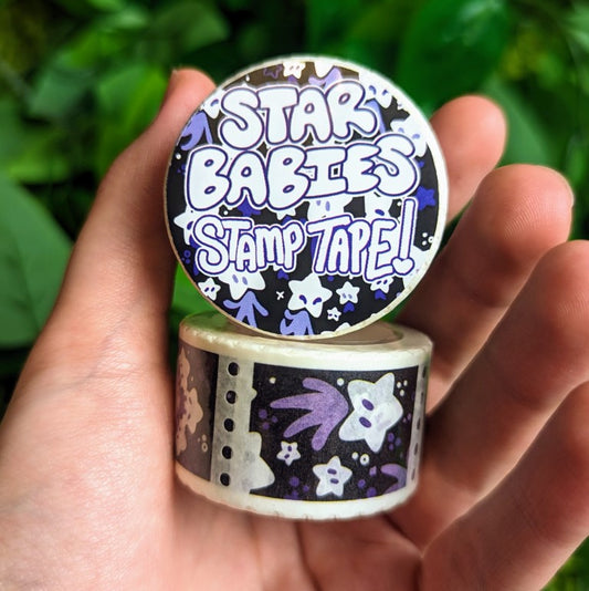 Star Babies Stamp Washi Tape