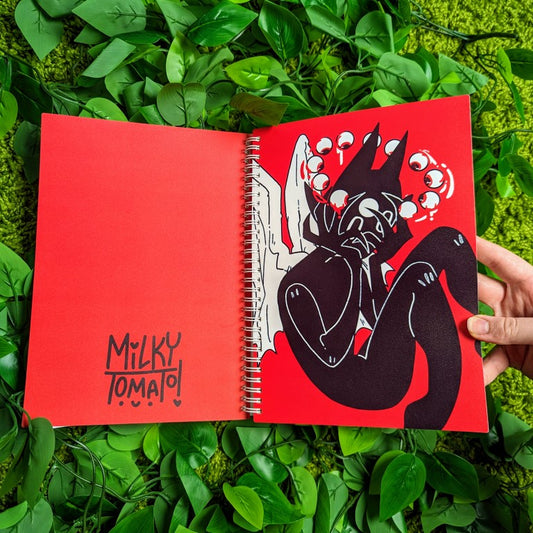 Angel of the Eyes Large Reusable Sticker Book