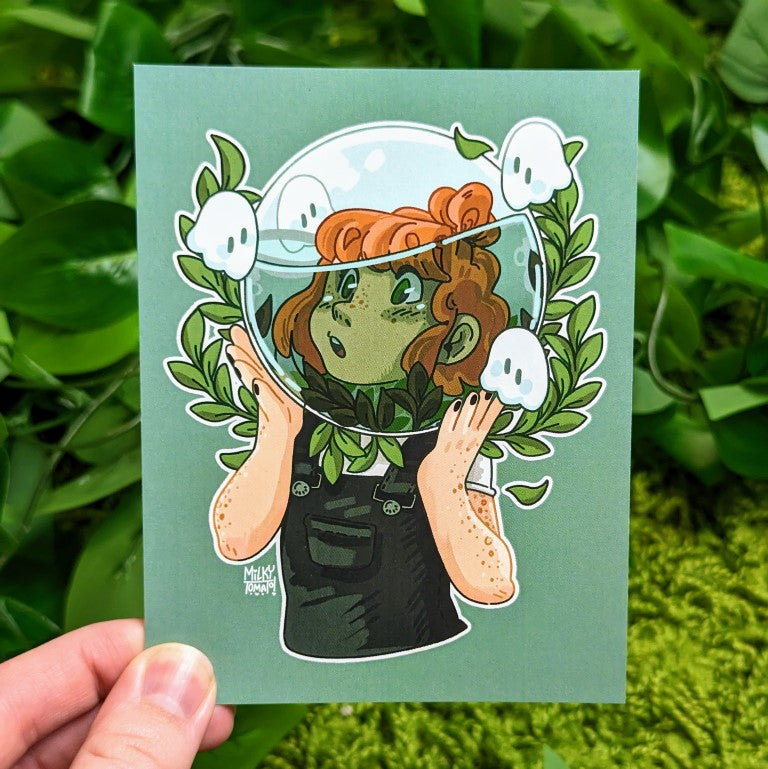 Fishbowl Cutie Mini Prints - 4x5"