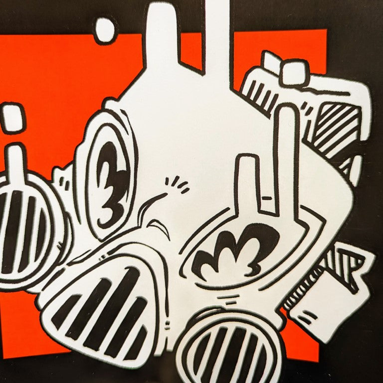 Gas Mask Mini Prints 6.25x5.25